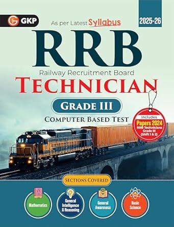 GKP RRB Technician Grade III 2025| Solved Papers 2024| PYQs and Practice Questions