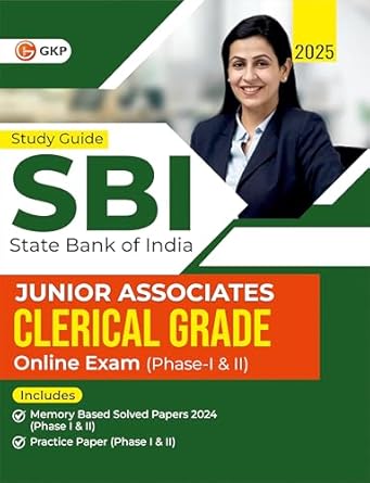 GKP SBI PO 2025 : Junior Associates Clerical Grade Ph I & II - Guide| State Bank of India