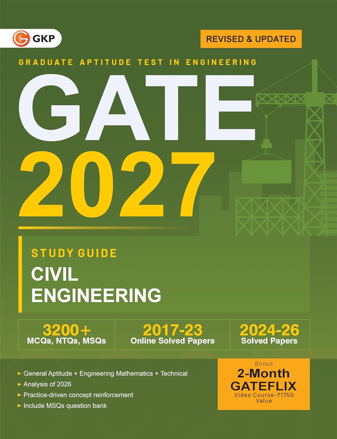 GATE 2027 Civil Engineering Guide | Complete Study Material with 3200 ...
