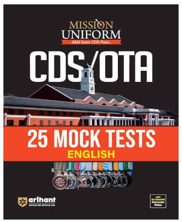 Mission Uniform CDS/OTA 2025 | 25 Mock Tests-English | English Medium