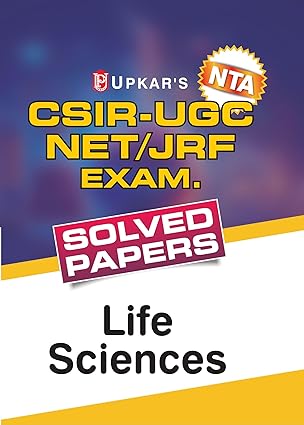 Csir-Ugc Net/Jrf Exam Solved Papers Life Science
