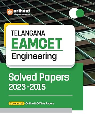 Telangana EAMCET Engineering Solved Papers For 2024 Exam