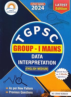 TGPSC Group-I Mains Data Interpretation & Problem Solving 2024 (English Medium)