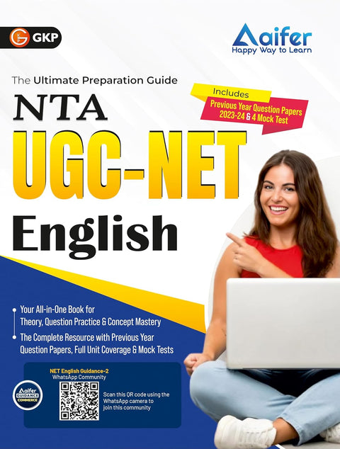 GKP NTA UGC NET 2025 : English | Complete Guide Book for Paper II | Updated Study Material & Practice Questions
