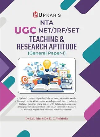 UGC NET/SET/JRF Teaching and Research Aptitude Genral Paper-1 | UGC NET Research Aptitude | UGC NET Teaching Aptitude Exam UGC NET/SET/JRF Teaching and Research Aptitude Genral Paper-1 | UGC NET Research Aptitude | UGC NET Teaching Aptitude Exam