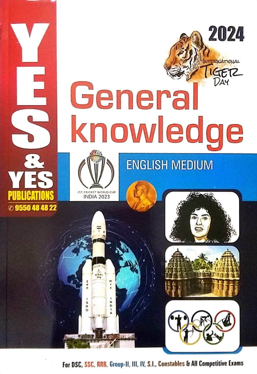 General Knowledge 2024 ENGLISH MEDIUM Books99 In   YESGK 