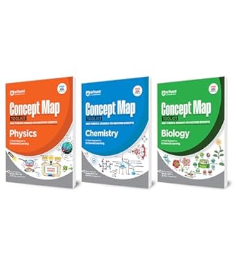 Arihant Concept Map Tool Kit Physics , Chemistry, and Biology