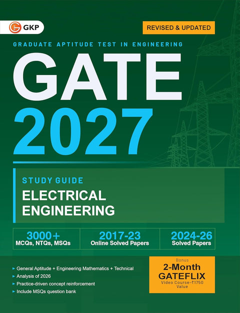 GATE 2027 Electrical Engineering | Complete Study Guide with Theory, Practice Questions & Exam Strategy | By GKP