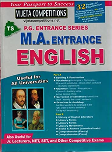 MA Entrance English Useful For All Universities