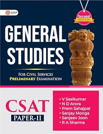 GKP UPSC Preliminary 2024 : General Studies Paper II Guide for CSAT - Civil Services Aptitude Test (Includes Solved Papers 2011 - 2023) (2nd Edition)