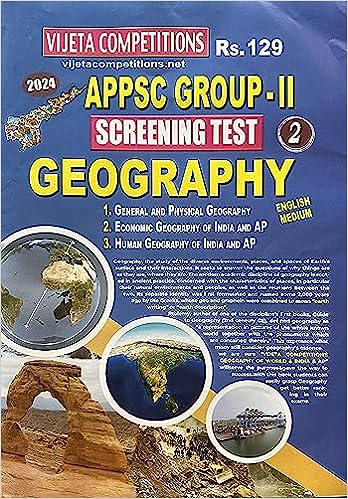 APPSC Group II Screening Test Part 2 GEOGRAPHY A3 Size Book [ ENGLISH MEDIUM ] Paperback – 15 June 2023