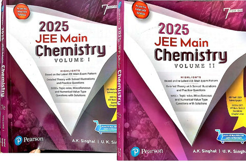COMBO OF JEE Main Chemistry Vol 1 & VOl 2