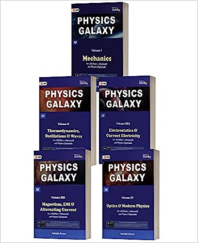 Physics Galaxy Set Of 5 Volumes For JEE (Main & Advanced) 3rd Edition