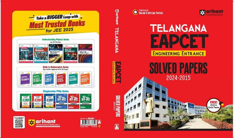 Telangana EAPCET Engineering Entrance Solved Papers I Questions papers from 2024-2015