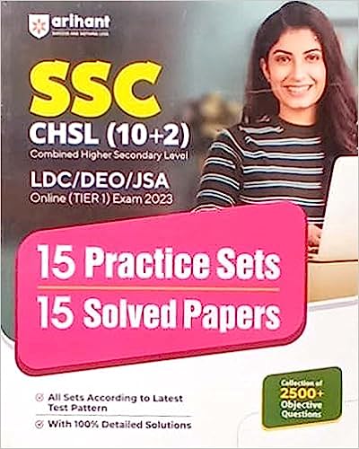 SSC Chsl [10+2] 15 practice sets & 15 Solved Papers