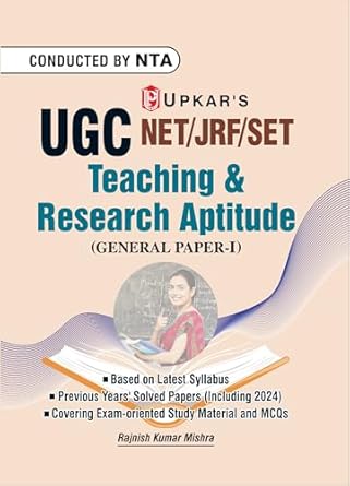 Upkar's UGC- NET/JRF/SET Teaching and Research Aptitude Book